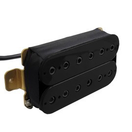 4pcs 6 String Electric Guitar Pickups Humbucker Dual in Line Adjustable Hex Screw Pickup (Black)