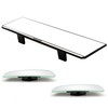 Kitbest Rear View Mirror, Interior Clip On Panoramic Rearview Mirror