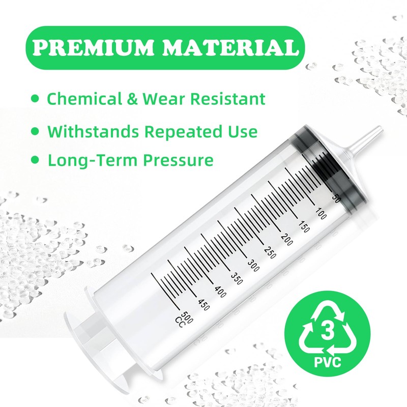 Syringe 300 ml, Syringe with Hose, Colostrum Syringe, Durable Syringe