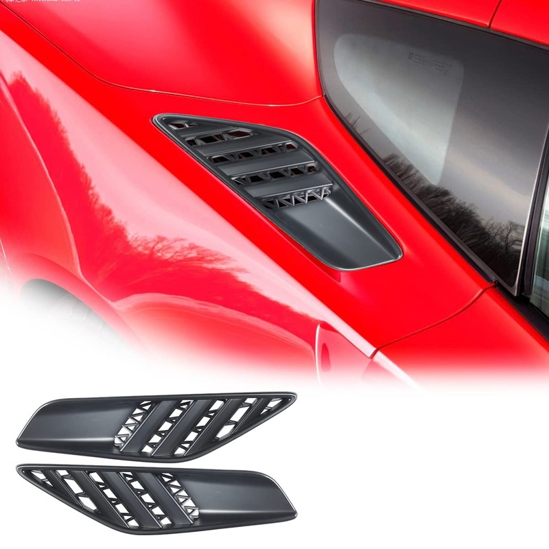 Sekhyna Rear Side Body Vent Cover Trim ABS 2PCS Compatible