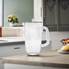 TarHong Bubble Pitcher with Lid, Clear, 100 oz., Premium Plastic
