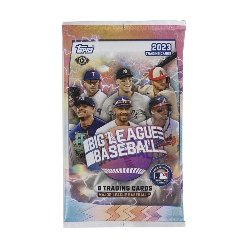 2023 Topps Big League Baseball Hobby Box 18 Packs Per