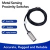 2 Pcs Inductive Proximity Sensor 4mm Detecting Distance DC 3