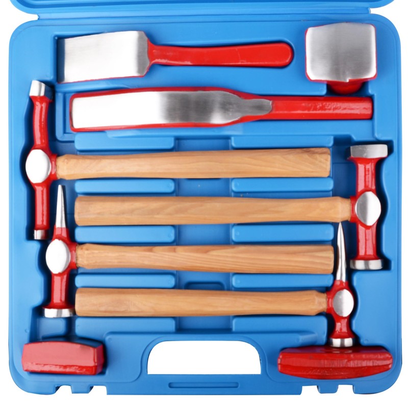 DAYUAN 9 pcs heavy duty Auto Body Repair Tool, Fender
