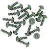 D4 (4mm x 10mm) TX Pan Screws for Plastic (Flanged)