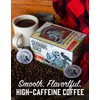 Raven’s Brew Coffee High Caffeine Dark Roast K-Cup Compatible Single