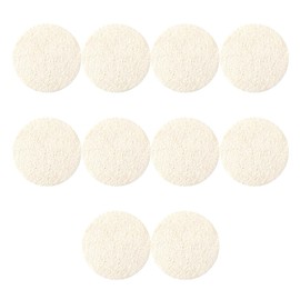 Mikinona Face Exfoliating Sponges Set of 10 Facial Cleansing Loofah Pads for Gentle Deep Clean and Oil Control