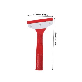 Gadpiparty Tile Cleaning Scraper Tool Glass Ceramic Floor Scraper Waterproof Easy to Use Ergonomic Grip for Home Bathroom Cleaning