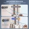 Contraxump Scalable Clothesline Extendable with High Load Capacity, Extendable Washing