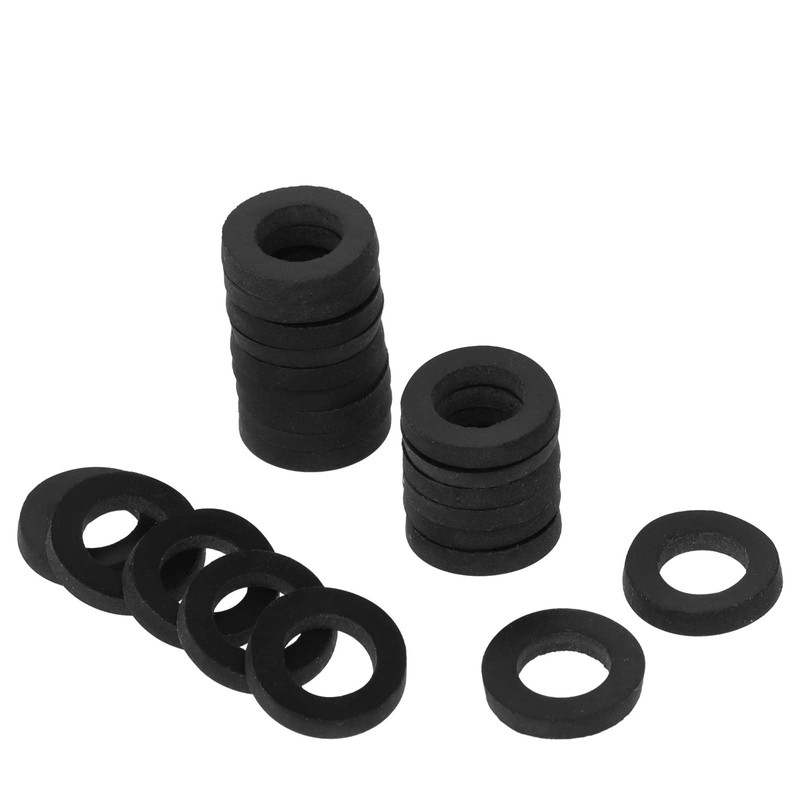 30 PCS Rubber Washers Seals Shower Hose Washers 1/2 Inch
