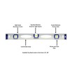 Swanson Tool TRL480 48-Inch Top Read I-Beam Level