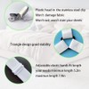 4 PCS Elastic Sheet Straps, Bed Sheet Clips to Keep