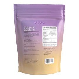 Entera | Colágeno Hidrolizado Advanced 500 g en Polvo | Ácido Hialurónico y Vitamina C | Sin Sabor | 50 Porciones