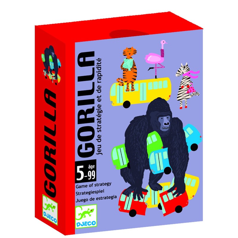 GORILLA CARD GAME BY DJECO
