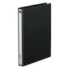 King Jim Economy 611 A4 Ring File, 140 Count, Black