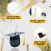Graduation Cups with Lids and Straws, Reusable Plastic Cap Cups