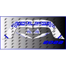 jcd graphics 2022 YAMAHA RAPTOR 700R SE full graphics kit  THICK AND HIGH  GLOSS