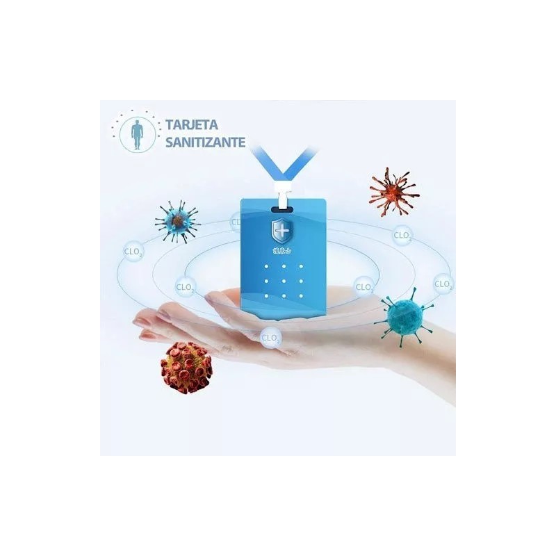 NALIX Tarjeta Sanitizadora 30 Dias De Eficacia Shut Out Facturamos