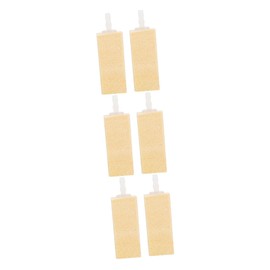 BESPORTBLE 6pcs Natural Wood Protein Skimmer Air Stone for Fish Tank Oxygen Air Bubbler for Freshwater Aquariums Oxygen Circulation for Hydroponics