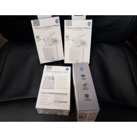 iLive NEW ILIVE TRULY Wireless EARBUDS BLUETOOTH 5 W/CHARGING CASE WHITE IAEBT209W