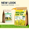 Hiihone Mullein Leaf Tea Bags for Lung Support, 20 Tea