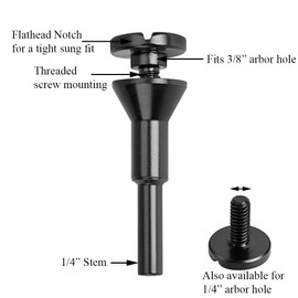 5Pcs 3 inch Cut Off Wheels with 1/4 in Mounting Mandrel Kit for Die Grinder, Metal Cutting Discs for Rotary Tool Drill Attachment Cutter Die Grinder Accessories