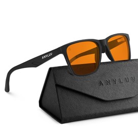 ANYLUV Blue Light Glasses for Men & Women, Stylish Blue Light Blocking Glasses, UV400 Protection & Anti Eyestrain Eyewear