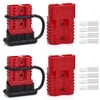 Uddick 4PCS 175A 1/0-4 Gauge Battery Cable Quick Connect/Disconnect Connector