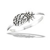 Unique Pineapple Ring New .925 Sterling Silver Tropical Island Band