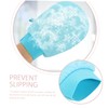 Beavorty Practical Exfoliating Mitt for Body Upgraded Thick Bathing Gloves