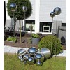 Stainless Steel Decorative Ball 1 Piece Diameter 25 cm Brushed