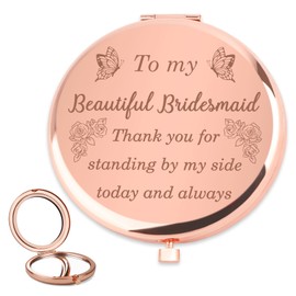 Bluckincle Bridesmaid Gift from Bride Makeup Mirrors Bridesmaid Gift bridesmaids Hen Party Gifts Accessories Team Bride Hen Do Gifts Hen Party Favours Hangover Kit Fillers