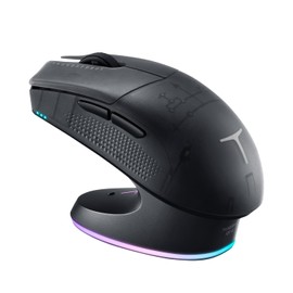 Thunderobot ML903 4K Souris Gamer Sans Fil avec Station de Charge RGB, Capteur Optique de 26 000 DPI,PAW3395,Longue Durée de Vie de la Batterie, Souris Ergonomique Sans Fil Pour PC, Mac
