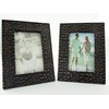Set of 2 Stylish Crocodile Design Picture Frames Gift Idea