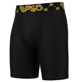 PSD Men's Emblem Black Solid Cotton, Black, S