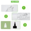 YIBOOOM Graduated Dropper Bottles, Set of 10, 60ml, Twist-Cap, High