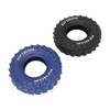 2Pcs Blue Black Rubber Tire Dog Chew Toy Safe Tire