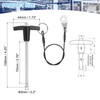 MECCANIXITY Quick Release Pin 1/5 Inch, t Handle Ball Locking