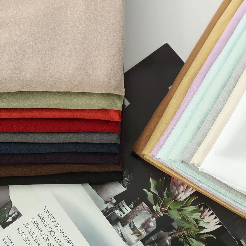 sourcing map Bolster Pillowcase Soft 1800 Series Microfiber 90 Gsm