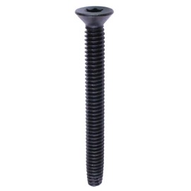 U-Turn - 1/4-20 x 2 1/2 inch Flat Head Floorboard Thread Cutting Screws, Type F, T30 Torx, Black Phosphate (100 Pack)