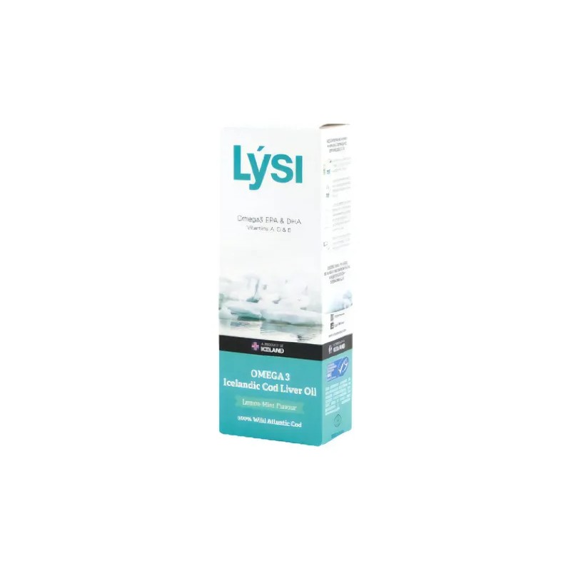 Aceite De Hígado De Bacalao Lysi Omega 3 Limón Menta