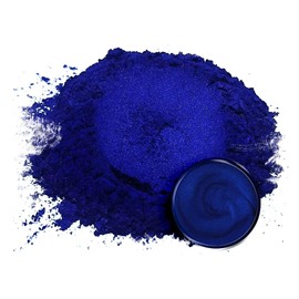 Eye Candy Premium Mica Powder Pigment “Nokon Blue” (50g) Multipurpose DIY Arts and Crafts Additive | Woodworking, Epoxy, Resin, Paint, Nail Polish, Lip Balm (Nokon Blue, 50G)