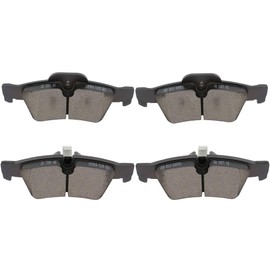 cciyu D1122 Rear Ceramic Brake Pads Kits 4pcs fit For Benz G55 AMG,G63 AMG,G65 AMG,GL3,GL350,GL450,GL550,ML3,ML350,ML450,ML500,ML550,For R3,06-12 For Benz R350,06-07 For Benz R500