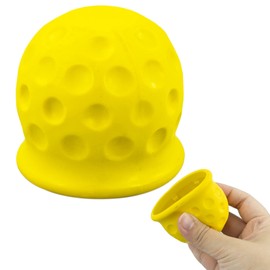 1 Trailer Hitch Ball Cover Tow Bar Ball Cover Rubber Ball Cover, Suitable For Soft Rubber Protection Of The Hitch Ball