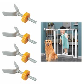 Pack of 4 Y Spindle for Stair Gate, Safety First Stair Gate, Stair Gate, Y-Spindle Pressure Screws M10 for Safety Doors, Children's Doors, Stair Gates, Suitable for Babies, Dogs