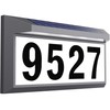 Solar Address Sign, Lighted Address Numbers Outdoor Waterproof, Illuminated LED