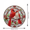 STGLCR Diamond Painting Cardinal Ornament 5D Bird Wreath DIY Diamond