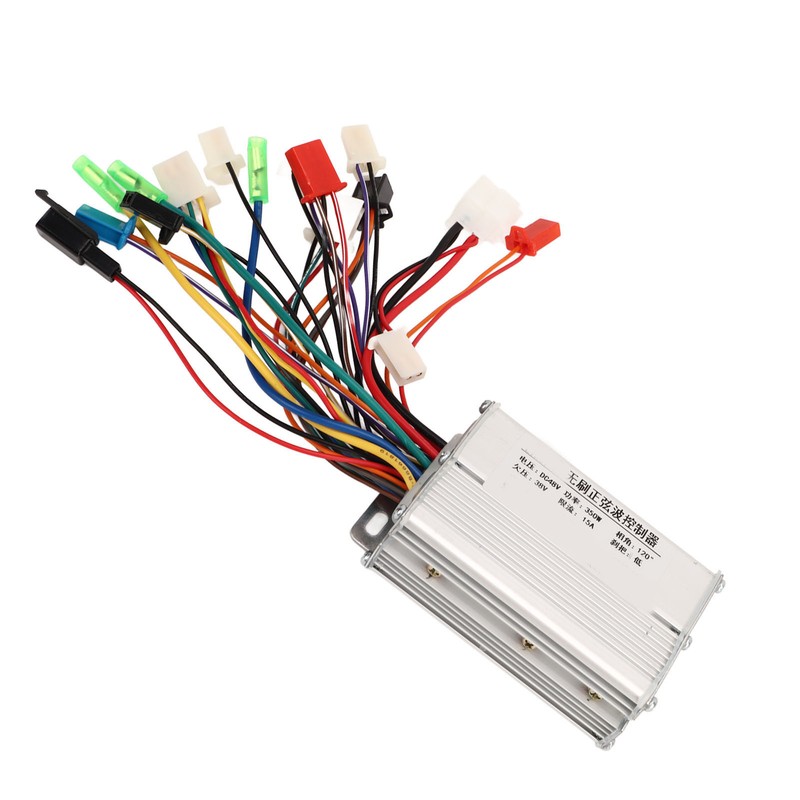 48V 350W Electric Bike Brushless Controller Aluminum Alloy Electric Scooter