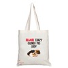 Coralgraph Inc TB263 Beware Crazy Guinea Pig Lady Novelty Present
