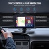 Portable Wireless Carplay Screen, PBYRD 9" Touchscreen with 4K HD